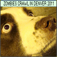 Worried Dog is WORRIED ABOUT ZOMBIES.